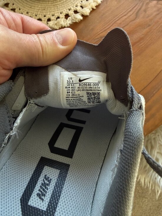 Nike Air Zoom Pegasus 37 Men Running Shoes Iron Grey LT Smoke Gray Size 10.5 main image 3